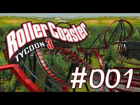 Let's Play RollerCoaster Tycoon 3 - Part 1 - Deutsch - "Das erste Gebäude"