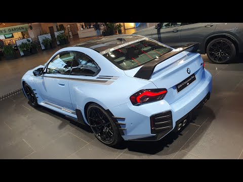 BMW M2 Coupé G87 - BMW M Zandvoort Blau / BMW M Performance Parts - Zentralverschluss Felgen