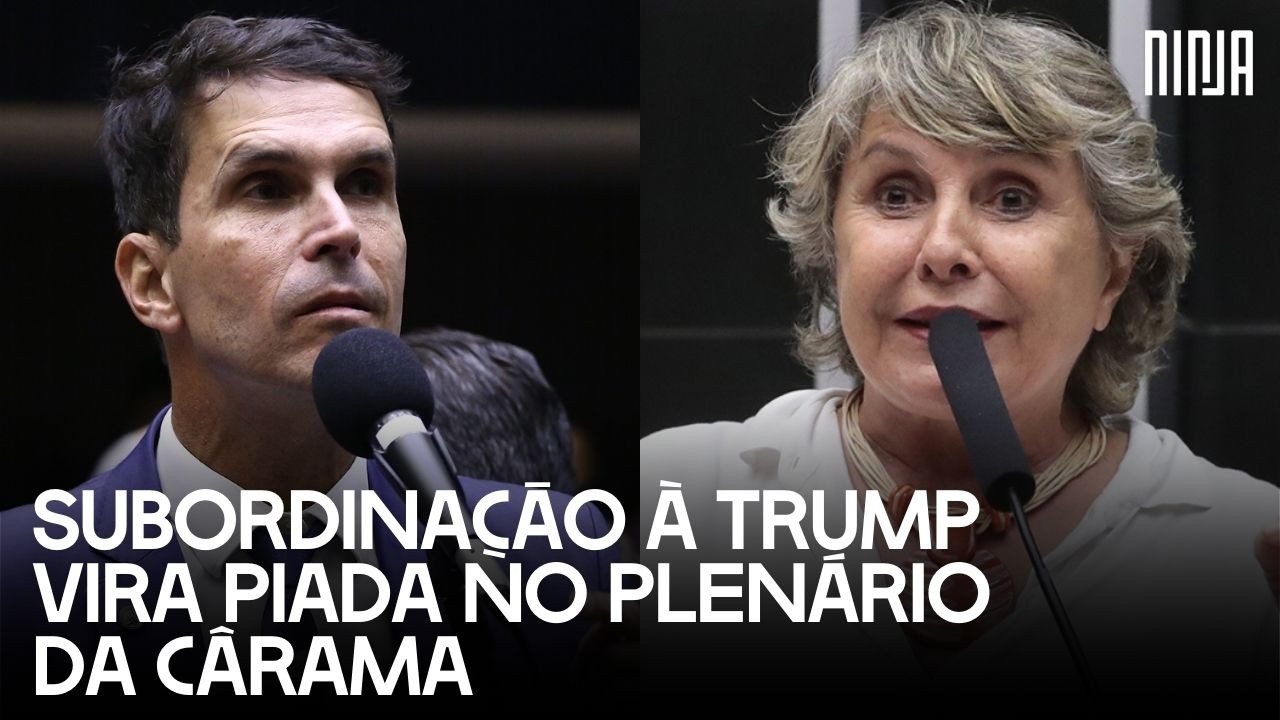 🔥Deputado de direita ironizado por subordinação à Trump🔥Falta coragem para ser patriótas de verdade🔥
