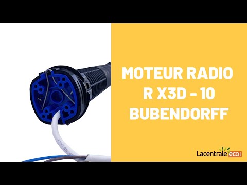 Moteur radio R X3D - 10 - Bubendorff