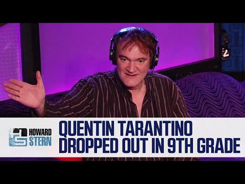 Quentin Tarantino Dropped Out of School in 9th Grade (2012)