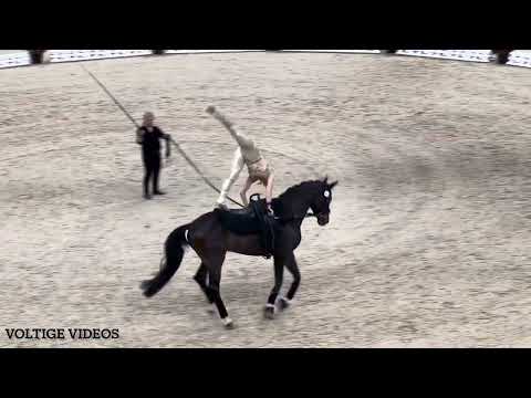 FEI Vaulting World Cup Final Basel 2024 - Ilona Hannich SUI - Tech Test