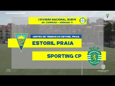 Estoril Praia vs Sporting CP | 11ª Jornada Ap. Campeão I Divisão Nacional Sub19 2021-22