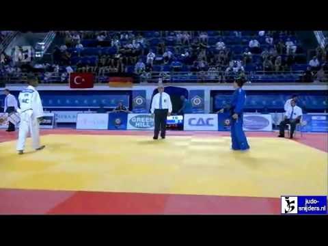 Judo 2012 European Championship Cadets Bar: Waldenberg (GER) - Mesinovic (BIH) [-55kg]
