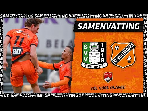 Jong FC Volendam loopt averij op in Scheveningen | Samenvatting Scheveningen- Jong FC Volendam