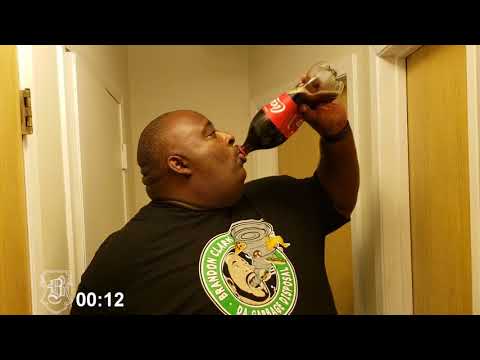 Drinking a Nice, Fridge Cold Coca Cola