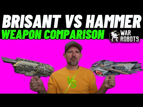 Hammer Vs. Brisant Shotgun Weapon Comparison | War Robots