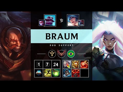 Braum Support vs Sona - BR Grandmaster Patch 25.19