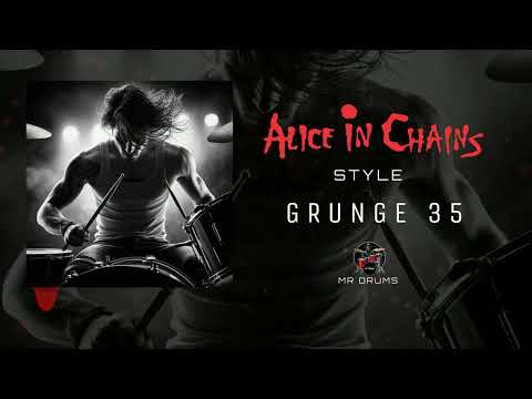 Grunge Drumtrack | Alice in Chains Style | 115 BPM