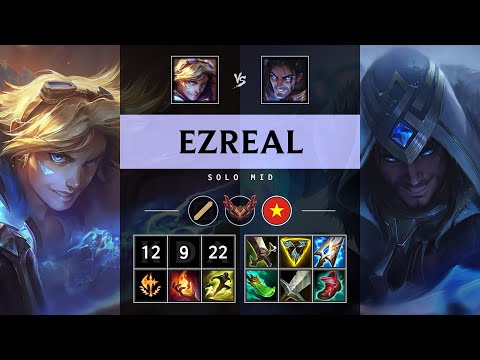 Ezreal Mid vs Sylas - VN Grandmaster Patch 25.18
