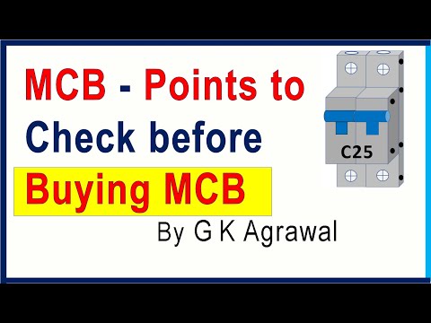 Which MCB to buy - What to check before buying mcb ? Video