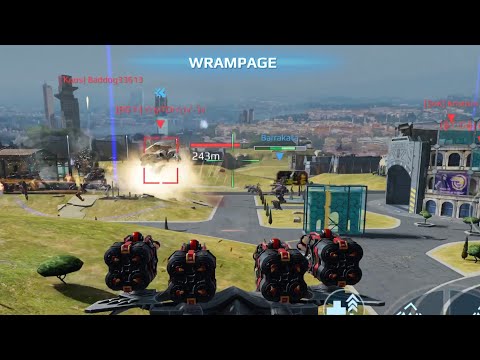 Fifteen kills in Rome when Smuta Behemoth is the first drop — War Robots