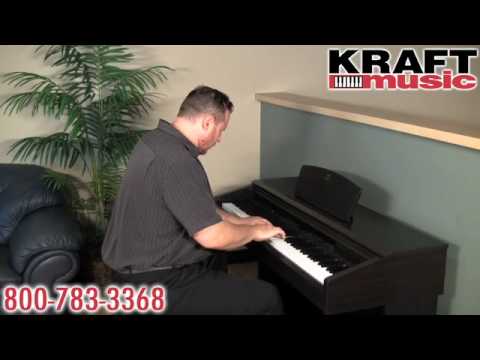 Kraft Music - Yamaha Arius YDP-181 デジタルピアノデモ (Kraft Music - Yamaha Arius YDP-181 Digital Piano Demo)