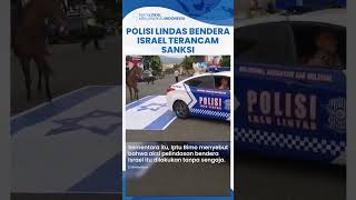 Briptu J Polisi yang Lindas Bendera Israel Pakai Mobil Patwal, Diperiksa Propam Terancam Sanksi