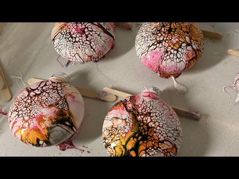 (4) How to do Sheleeart Christmas ornaments part 2