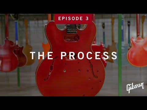 How ES Guitar Bodies Are Made At Gibson USA | The Process S1 EP3