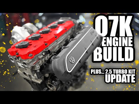 07K 2.5L Big Turbo Engine Build