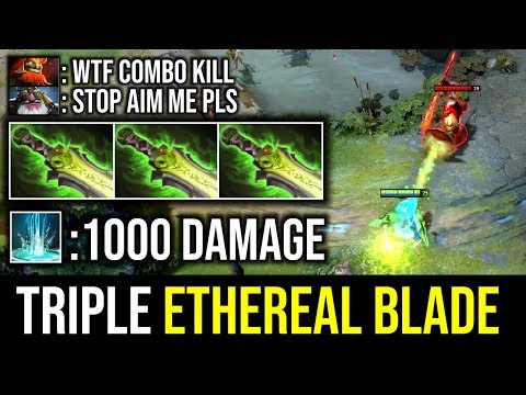 TRIPLE ETHEREAL BLADE..!! Max Agi Morph 3x Ethereal 1000 Damage 7.21d | Dota 2