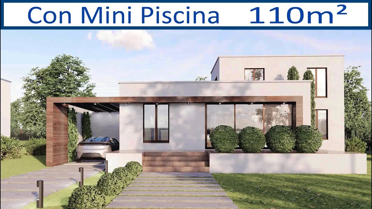 Casa de 12x10 metros 2 Pisos - Plano de Casa de Dos Plantas con Medidas - Duplex 12x10 House Design