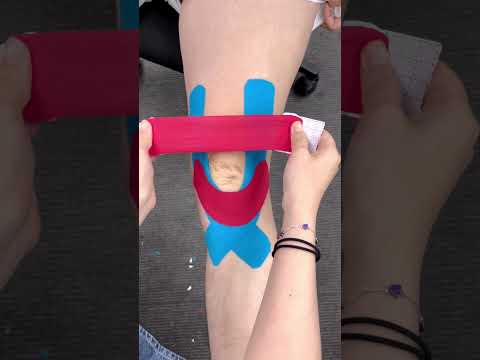 Stabilise your knee with kinesiology tape