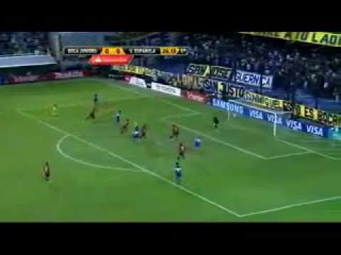Boca Juniors 2  1 Unión Española Copa Libertadores 2012