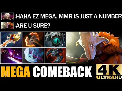 Mega Creeps Comeback By Top 10 MMR Juggernaut Epic Battle Dota 2 Pro Gameplay