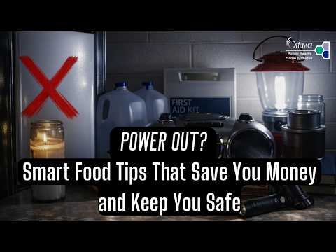 Power Out? Smart Food Tips That Save You Money and Keep You Safe