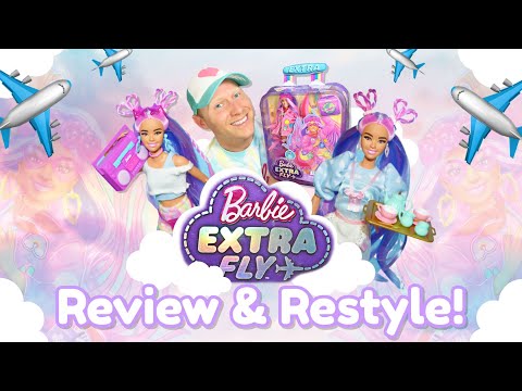 Barbie EXTRA FLY ✈️🎀 Desert Festival Girl! Review, Restyle & Lookbook!