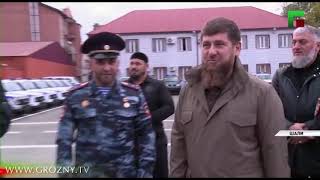 Рамзан Кадыров передал новую технику силовикам