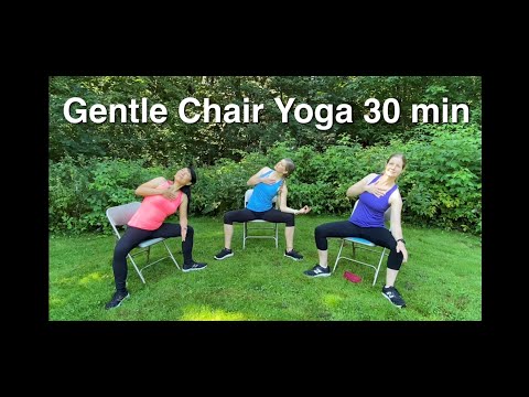 Gentle Chair Yoga Routine - 30 minutes
