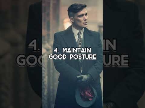 Body language tips to be more confident - Tommy Shelby 