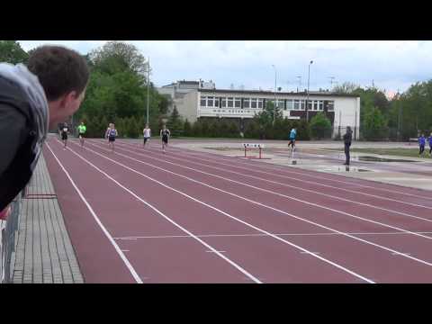 II Mityng ŁOZLA Łódź - 200m M seria 3/8 (11.05.2014r)