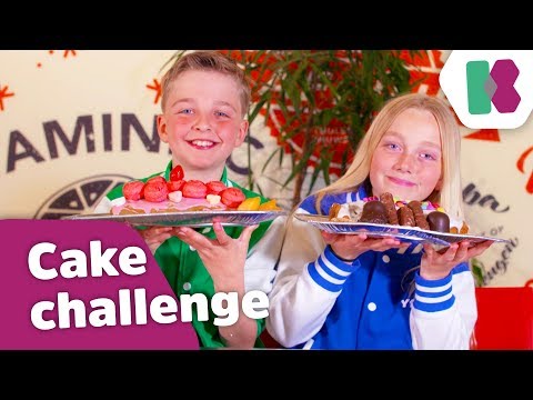 Gekke cake maken voor Moederdag!  🍰🌸- Kinderen voor Kinderen