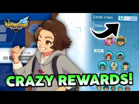 AMAZING CODE REWARDS (200+ BOND STARS..) In Inazuma Eleven Victory Road!🤩