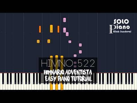 HIMNO 522 - Suenen las palabras | Easy Piano Tutorial + Partitura