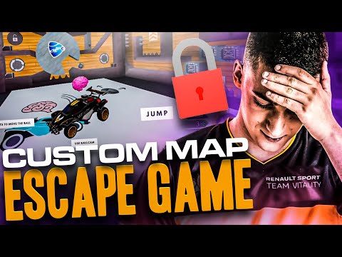 200 IQ POUR FINIR UN ESCAPE GAME SUR ROCKET LEAGUE !!