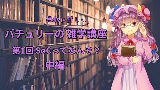 【ゆっくり解説】パチュリーの雑学講座 第1回 SoCってなんぞ？ -中編-