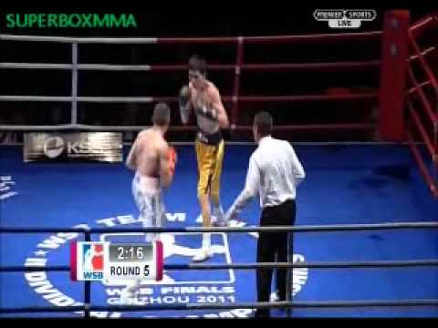 Rachid Azzedine (Paris United) vs Merey Akshalov (Astana Arlans) WSB Finals 2011 2/2