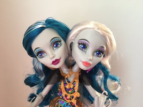 GREAT SCARRIER REEF DOLLS: PERI & PEARL SERPENTINE REVIEW [MONSTER HIGH]
