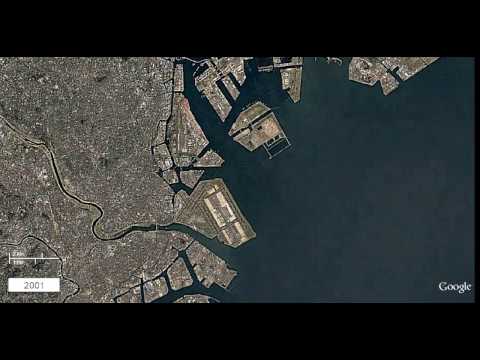 Tokyo Bay Time Lapse (1984 - 2016)