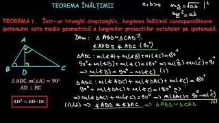 Teorema înălţimii (teorie)