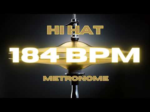 184 BPM - Hi Hat Metronome