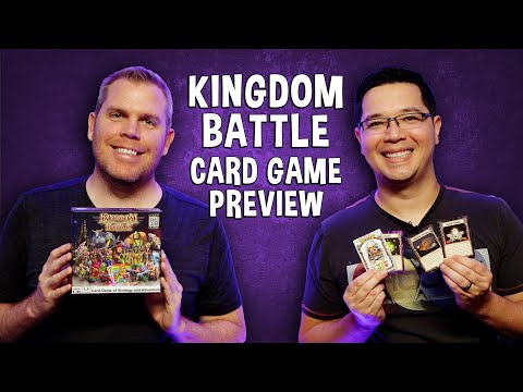 Kickstarter Preview of Kingdom Battle - Family Friendly Battle Card Game