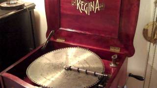 Regina Music Box Reginaphone 15inch disc, 