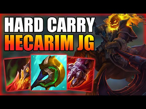 HOW TO PLAY HECARIM JUNGLE & HARD CARRY THE GAME - Season 11 Hecarim Jungle Guide League of Legends