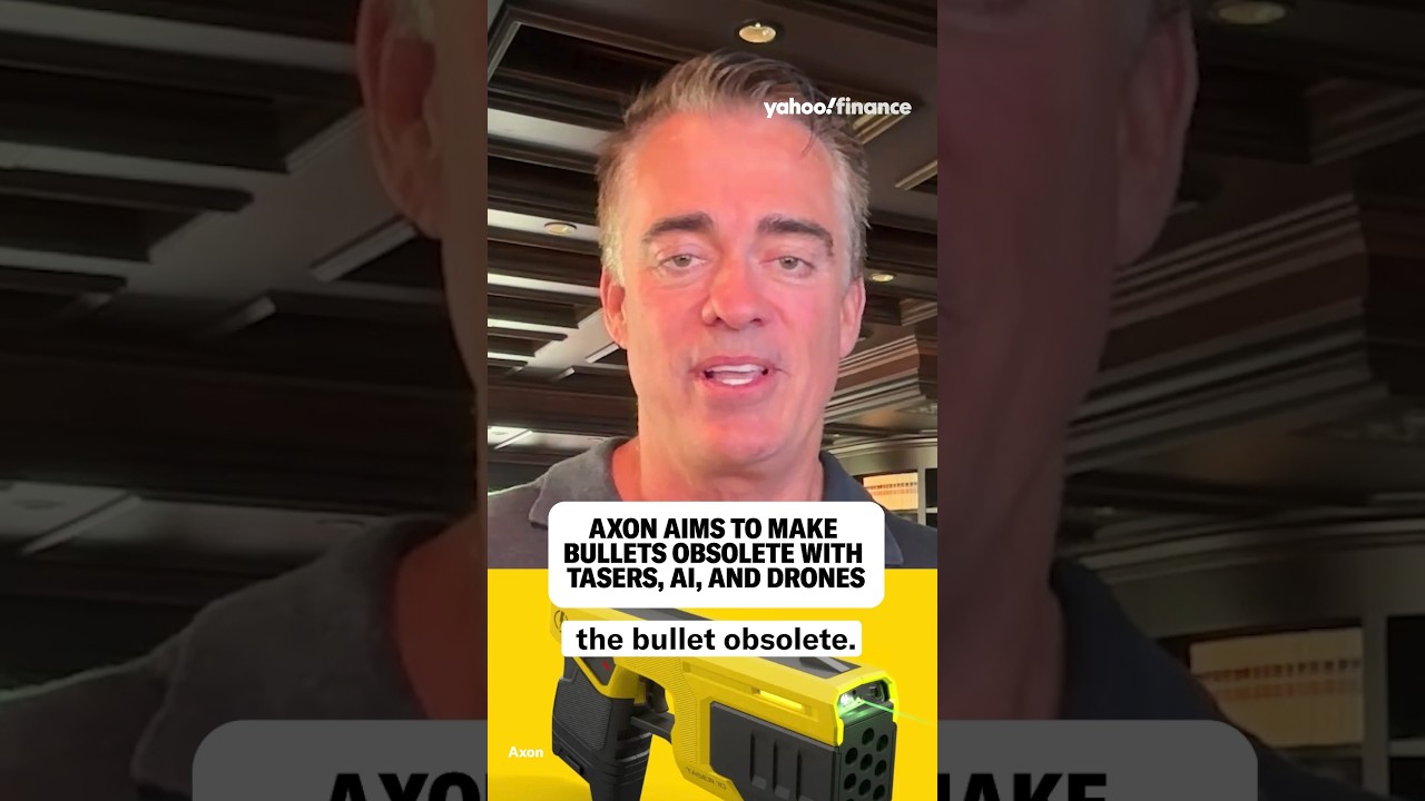 Axon aims to make bullets obsolete with tasers, AI, and drones.