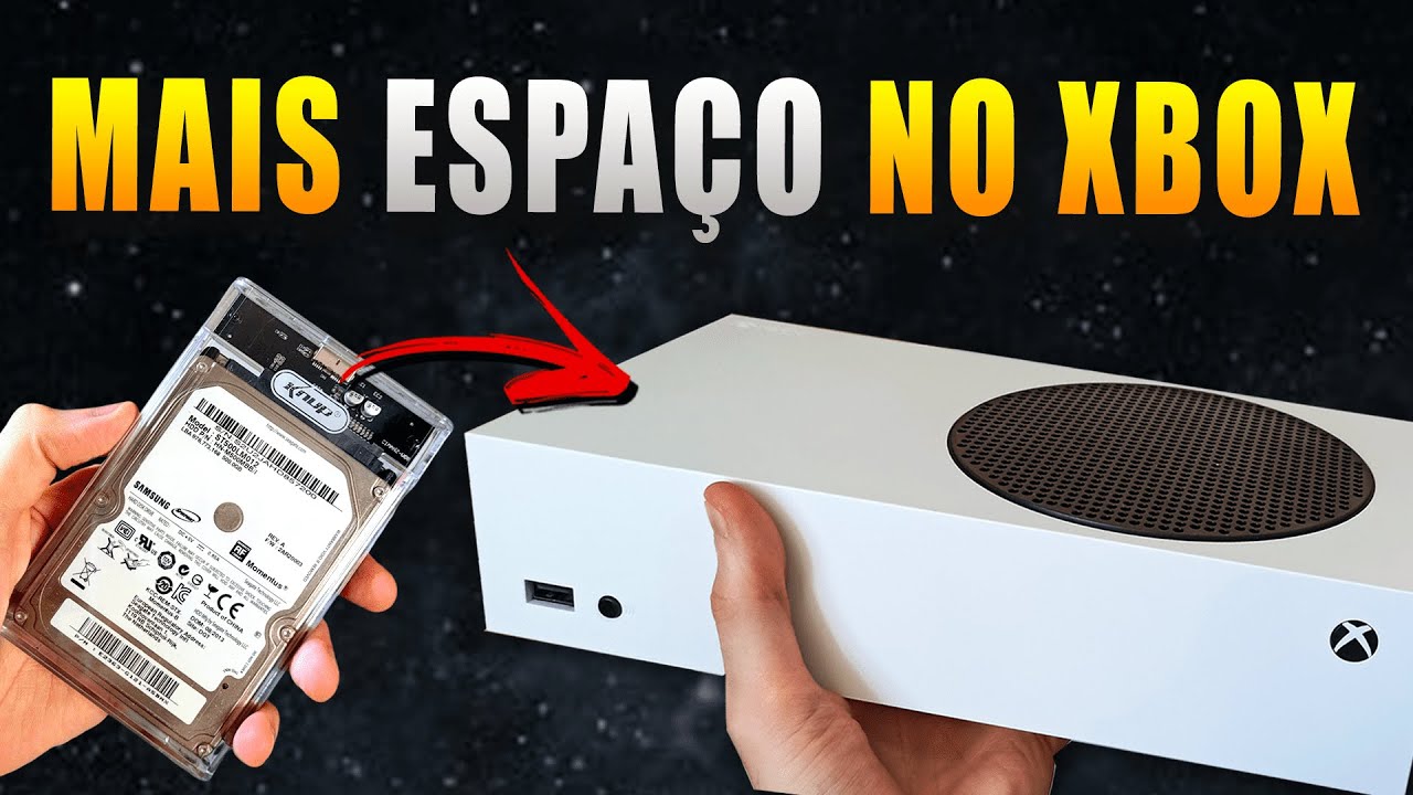 Tenha MAIS Espaço no Series S! Tudo sobre HD externo no XBOX!