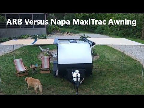 ARB awning versus Napa Maxi Trac awning, side by side comparison