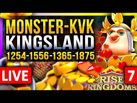 Monster-KVK 1254:  Kingsland Opening 🔥🔥🔥 LIVE! 🔴 1556, 1365, 1875 - C11321 #7