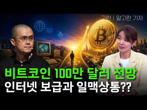 비트코인 100만 달러 전망…인터넷 보급과 일맥상통??ㅣ고란 기자ㅣ크립토랩스 Cryptolabs